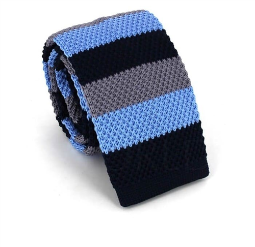Corbata Punto Rayas Tricolor
