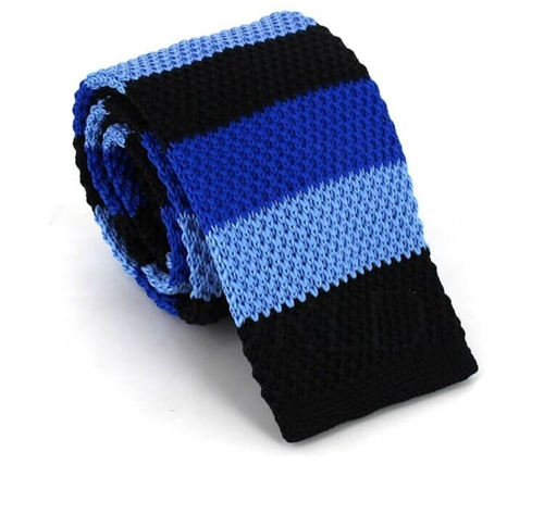 Corbata Punto Rayas Tricolor