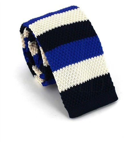 Corbata Punto Rayas Tricolor