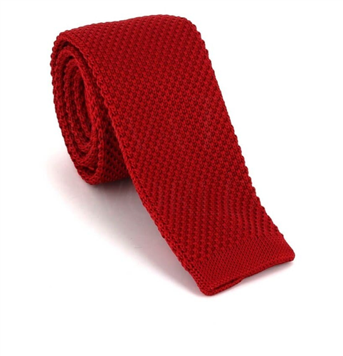 Corbata Punto Rojo Oscuro