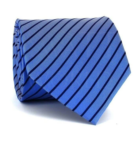 Corbata Rayas Azul