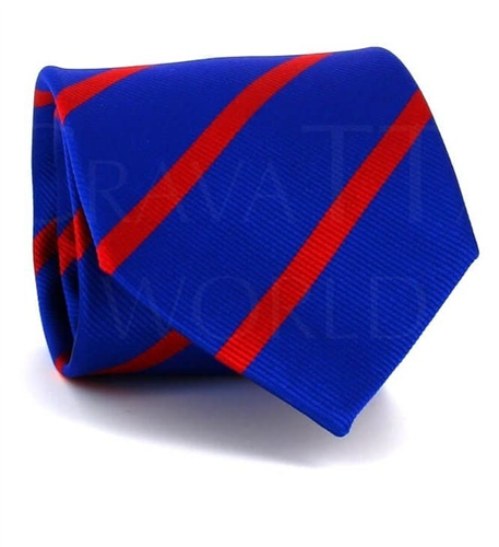 Corbata Rayas Azul Marino