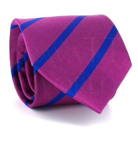 Corbata Rayas Fucsia
