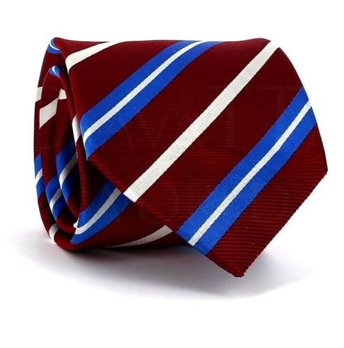 Corbata Rayas Roja