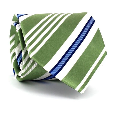 Corbata Rayas Verde