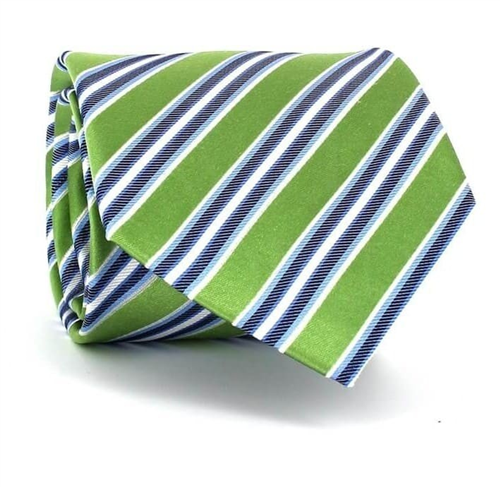 Corbata Rayas Verde