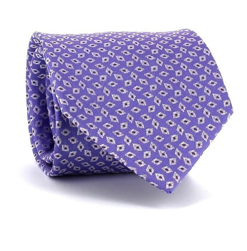 Corbata Rombos Lila