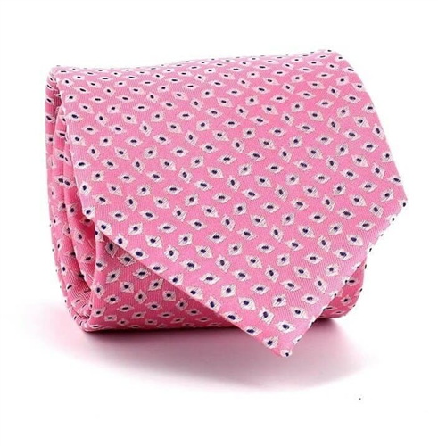 Corbata Rombos Rosa