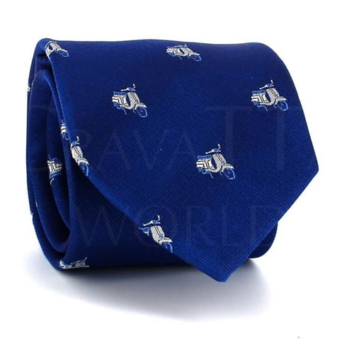Corbata Vespas Azul