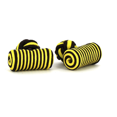 Gemelos Barril Amarillo y Negro