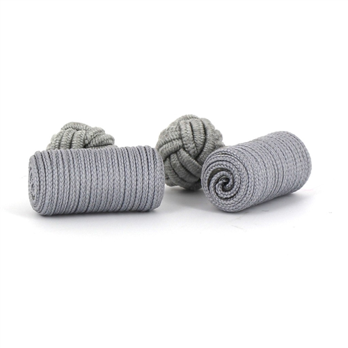 Gemelos Barril Gris Claro