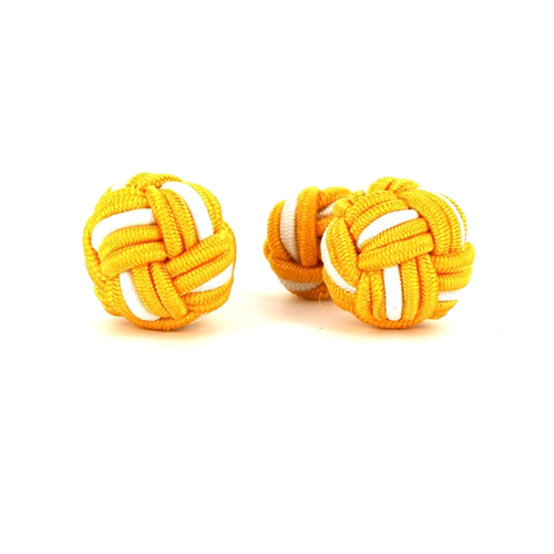 Gemelos Bola Grande Amarillo y Blanco