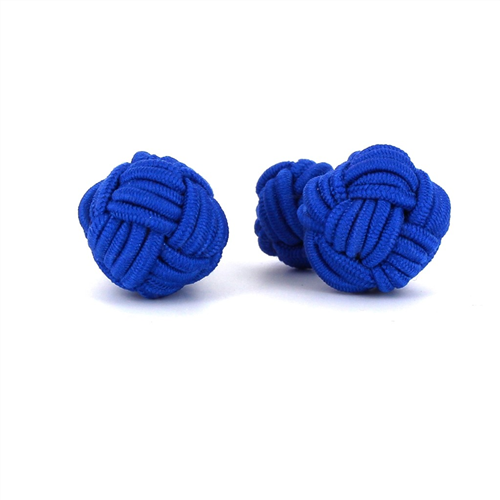 Gemelos Bola Grande Azul Marino