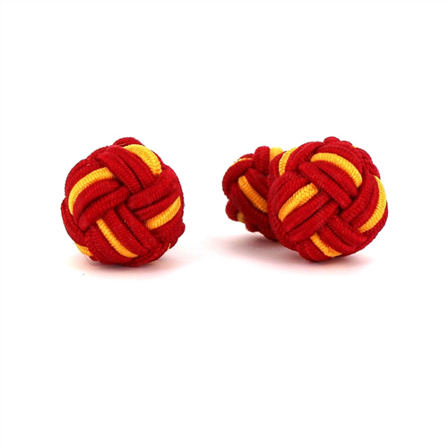 Gemelos Bola Grande Rojo y Amarillo