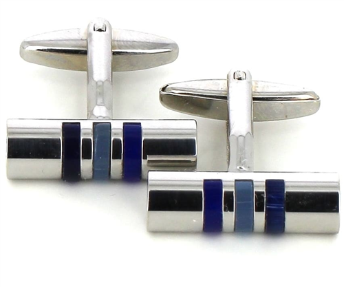 Gemelos Cilíndricos Azules