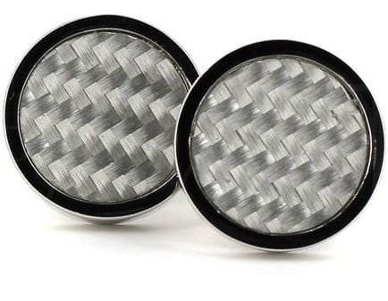 Gemelos Circulares Grises