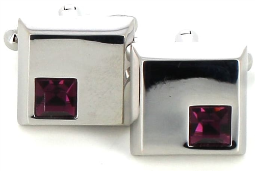 Gemelos Cristales Morados