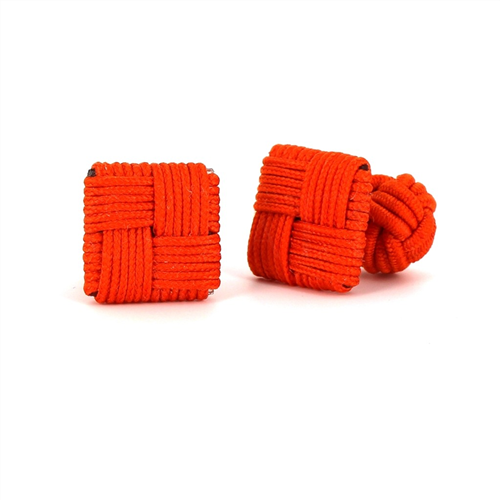 Gemelos Cuadrado Naranja