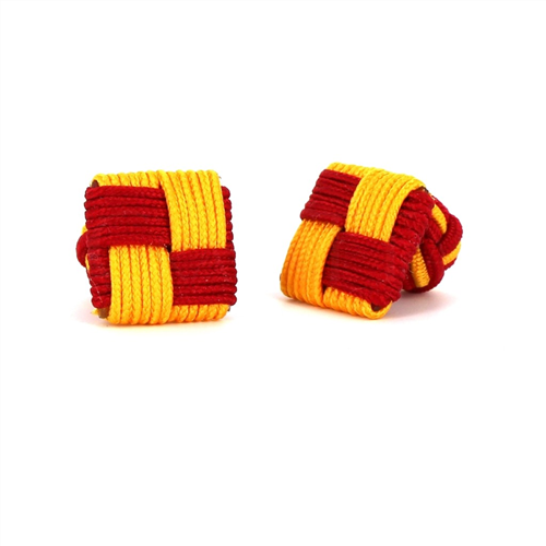 Gemelos Cuadrado Rojo y Ámbar