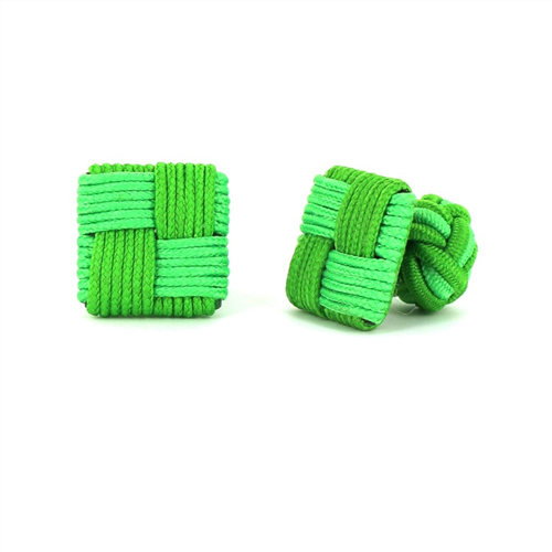 Gemelos Cuadrado Verde y Verde Claro
