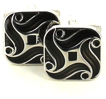 Gemelos Diseño Esmaltado