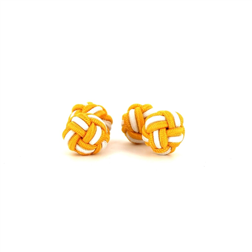 Gemelos Doble Bola Amarillo y Blanco