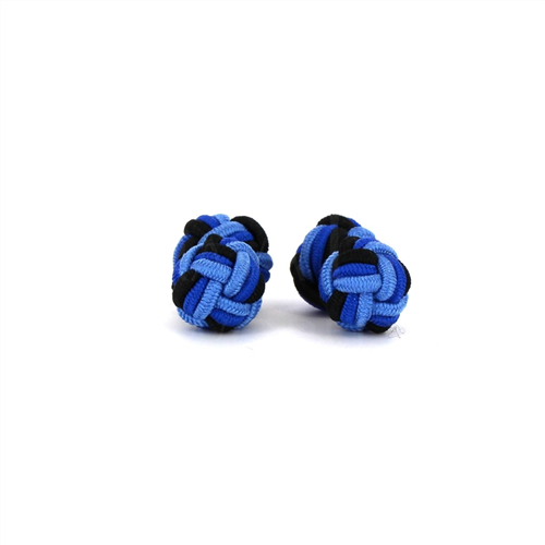 Gemelos Doble Bola Celeste, Azul y Negro
