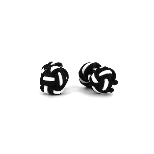 Gemelos Doble Bola Negro y Blanco