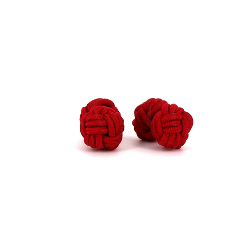 Gemelos Doble Bola Rojo Carmín