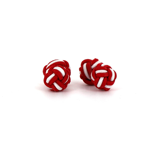 Gemelos Doble Bola Rojo y Blanco