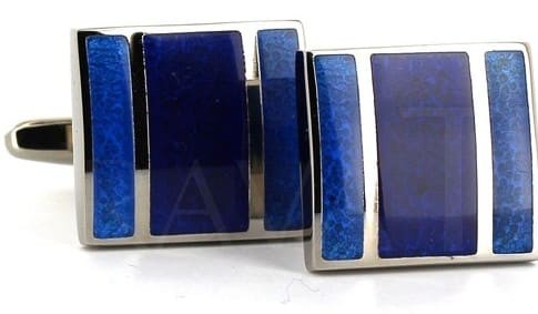 Gemelos Esmaltados Azules I