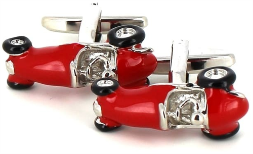 Gemelos Fórmula 1 Rojo Retro