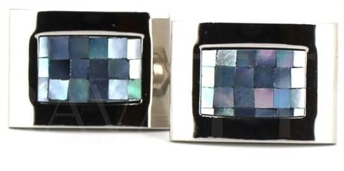 Gemelos Nácar Rectangulares III
