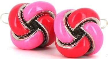 Gemelos Nudos Rosa y Fucsia