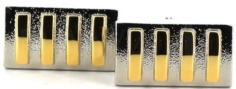 Gemelos Rectangulares 4 Rayas