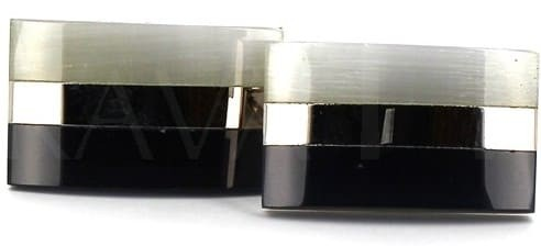 Gemelos Rectangulares con Piedras