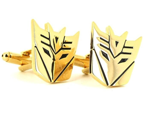 Gemelos Transformers Decepticons Dorados