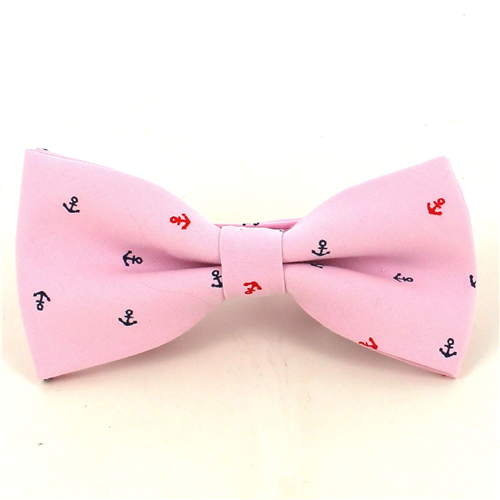 Pajarita Anclas Rosa Claro