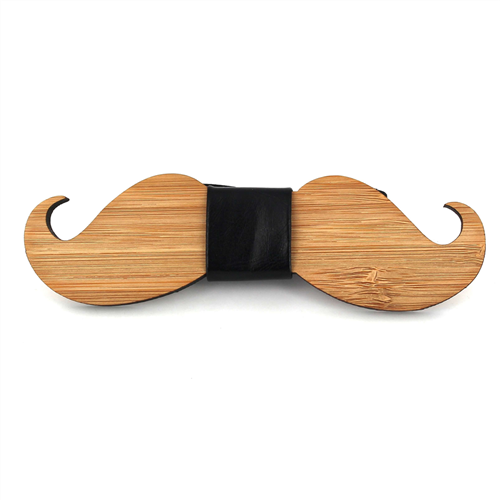 Pajarita Bambú Bigote y Cuero