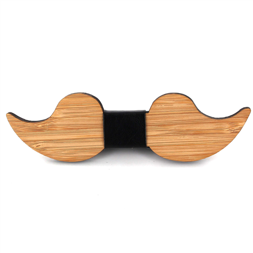 Pajarita Bambú Bigote y Cuero