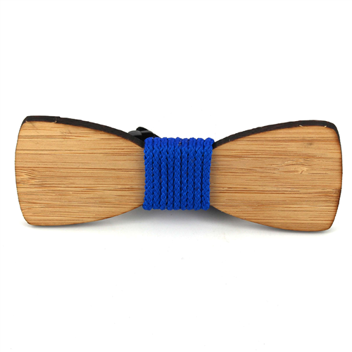 Pajarita Bambú Cordón Azul