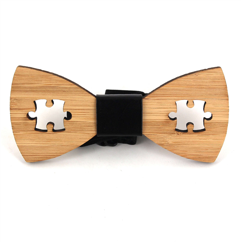Pajarita Bambú Hueco Puzzle