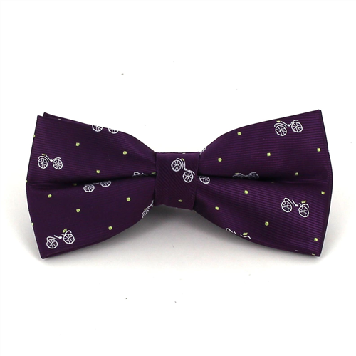 Pajarita Bicicletas Retro Morada