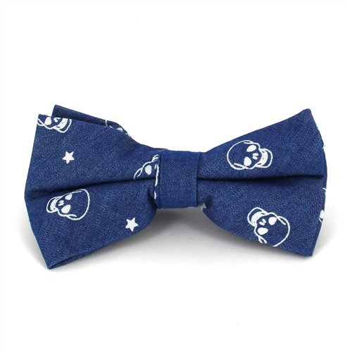 Pajarita Calaveras Denim