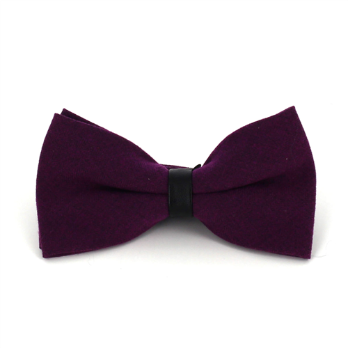 Pajarita Cheviot Morada