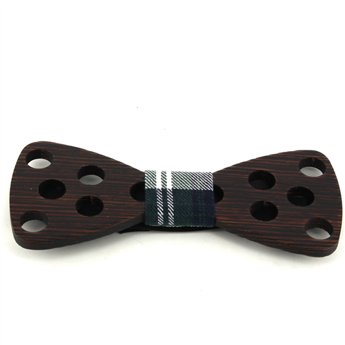 Pajarita Madera Agujeros Grandes