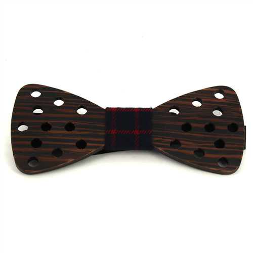 Pajarita Madera Agujeros Pequeños