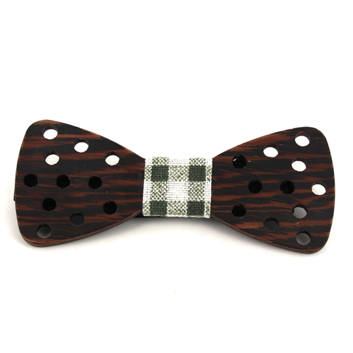 Pajarita Madera Agujeros Pequeños