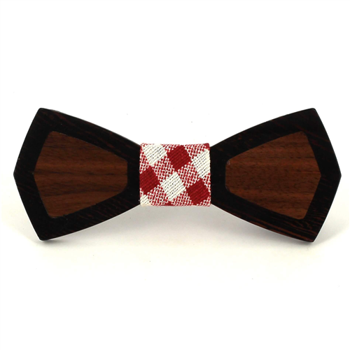 Pajarita Madera Bicolor