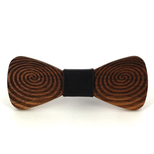 Pajarita Madera Espiral